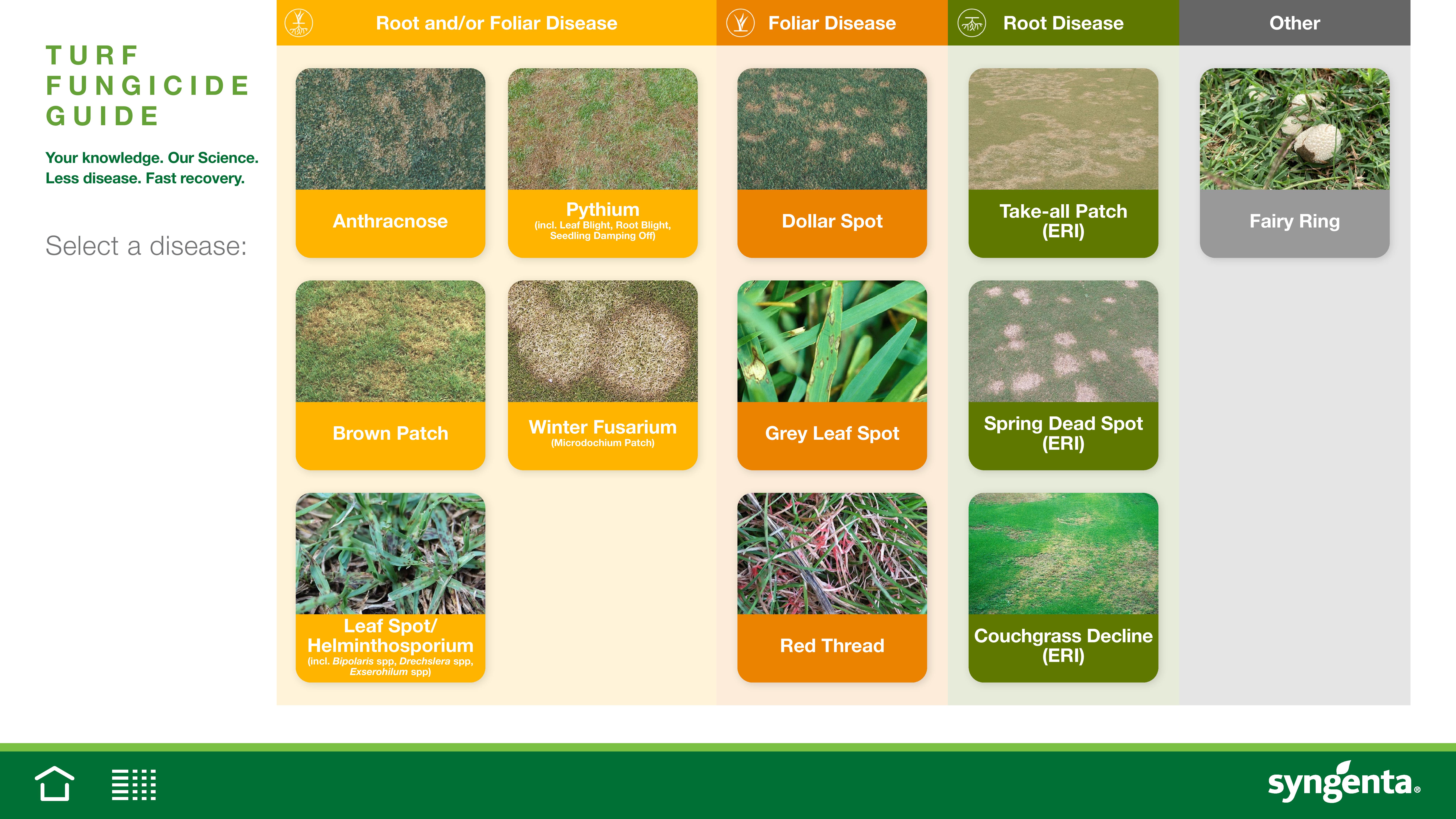 The Turf Disease Fungicide Guide