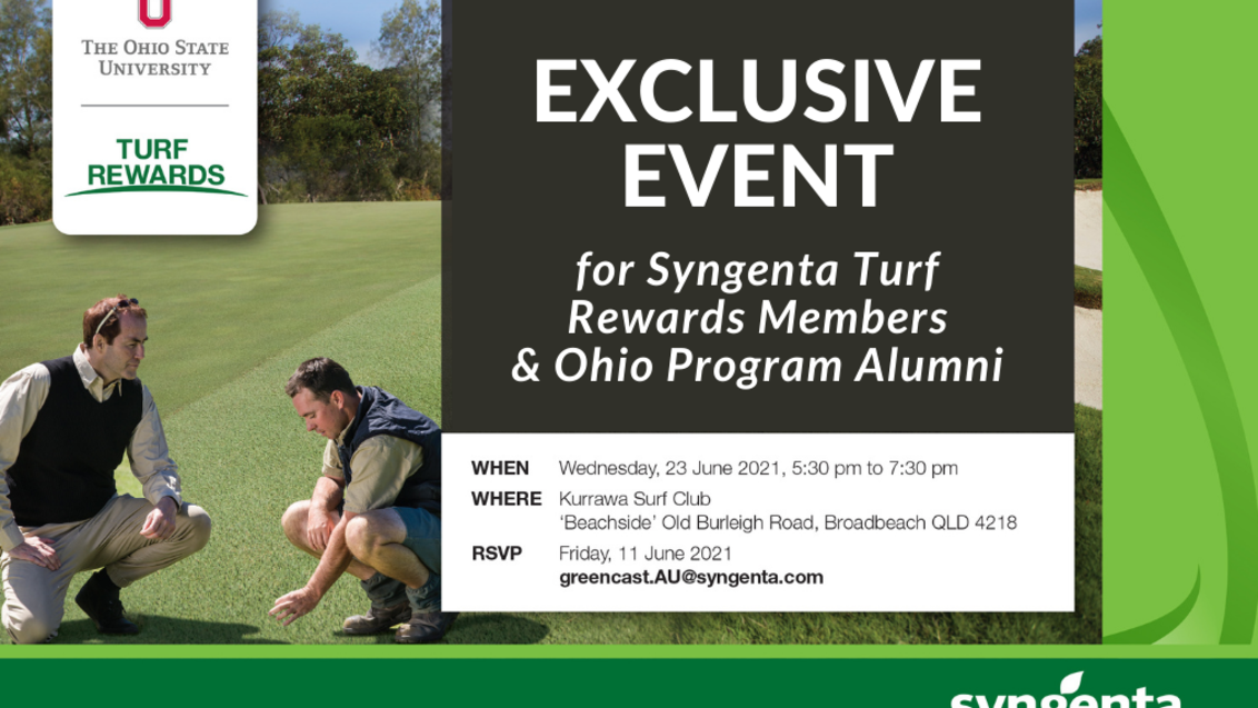 Ohio Alumni & Turf Rewards Event 