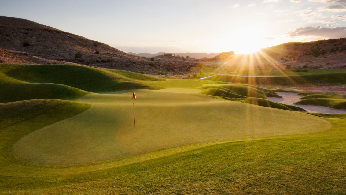 Golf Turf at Sunrise
