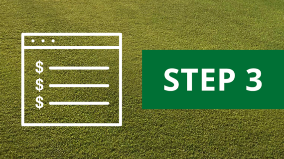 Turf Rewards 2025 - Step 3