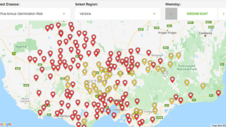 Live Disease & Weed Forecast