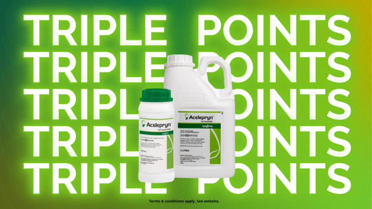 Triple Turf Rewards Points for Acelepryn