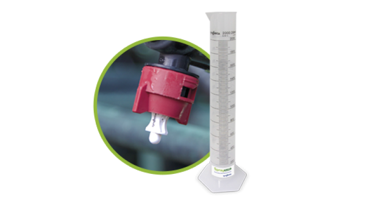 Turf Spray Calibration Checker