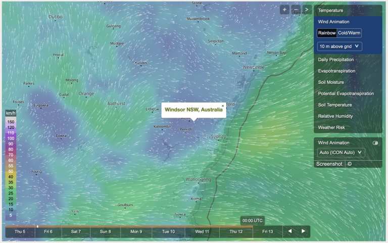 Wind Animation Thurs