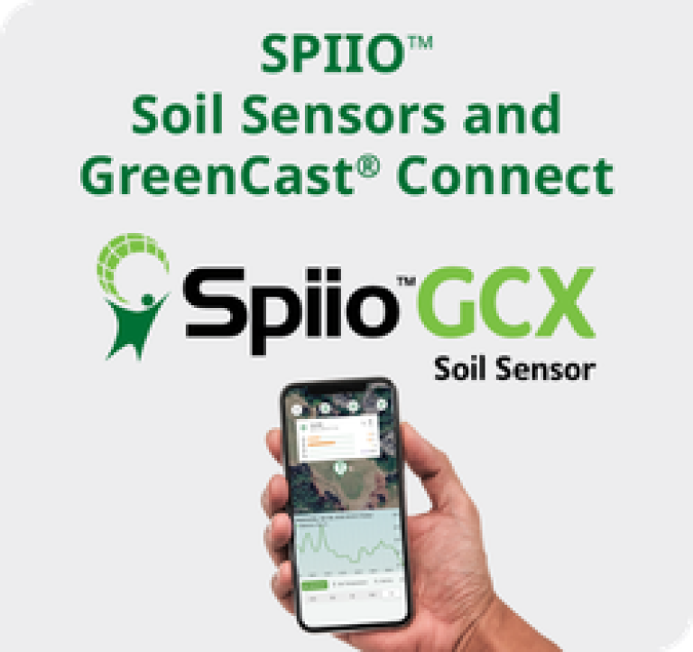 SPIIO Soil Sensors and GreenCast Connect