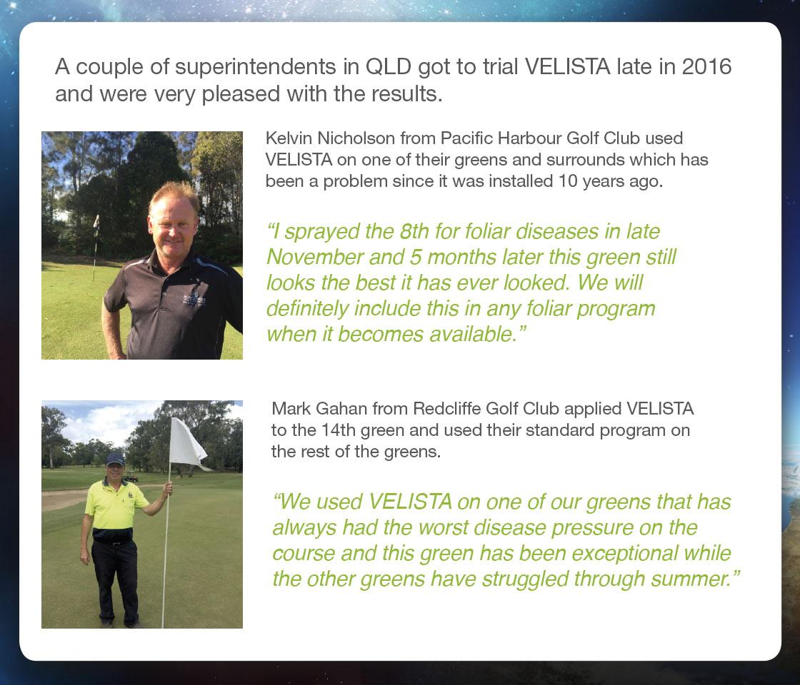 Velista testimonials